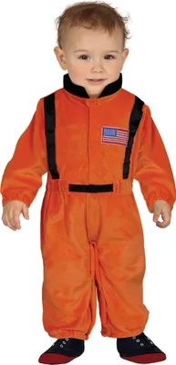 Produktbild von Astronaut Weltraumanzug Abenteuerheld Orange Overall Baby, Größe: 86/92 Farbe: Orange
