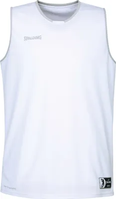 Produktbild von Spalding Move Shooting Shirt Langarm Herren - Weiß / Silber | Größe: XL