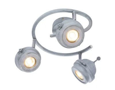 Produktbild von Deckenleuchte LED Wohnzimmer Deckenlampe Deckenstrahler 3 Flammig 57301-3