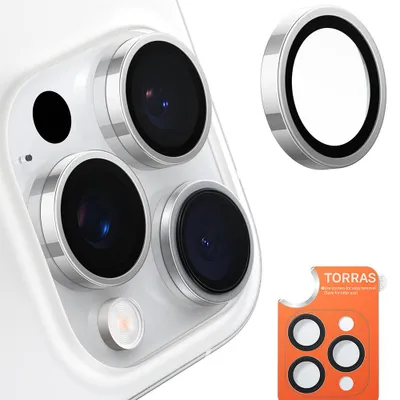 Obrázok produktu pre Torras Lensguard for iPhone 16 Pro Max (Titanium gray)