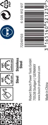 Immagine prodotto di Punta per metallo HSS-Co, standard 5,5 x 57 x 93 mm