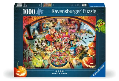 Obrázek produktu pro RAVENSBURGER Puzzle Halloweenské koledování 1000 dílků