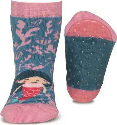 Produktbild von Ewers - Mädchen Voll ABS * Stoppi Antirutsch Socken Gr. 18-19  Meerjungfrau