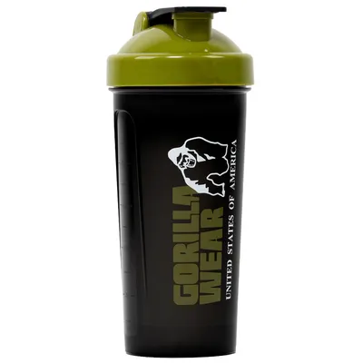 Immagine prodotto di Gorilla Wear Shaker XXL - 1000 ml nero/verde militare