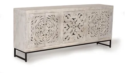 Image de Buffet en bois de manguier de Mykonos, 80 cm x 190 cm x 38 cm, Giner y Colomer