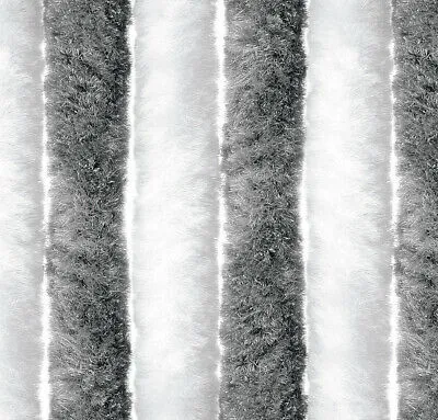 Produktbild von Flauschvorhang 100x200cm Türvorhang Chenille Fliegenschutz Insektenschutz