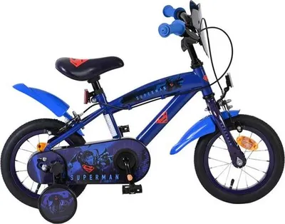 Zdjęcie produktu dla Rower dziecięcy Superman - Chłopcy - 12 cali - Dwa hamulce ręczne