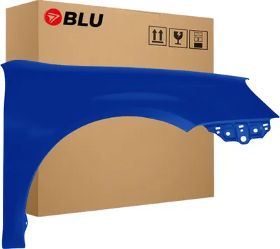 Produktbild von BLU Kotflügel Passend für VW Volkswagen Golf V 5 Kombi / Jetta  LD5Q Rechts Blau SchattenBlau | 2003-2009 | Vorderseite Vorne | Lackiert | Einbaufertig