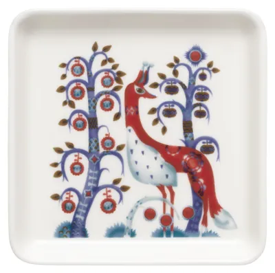 Productafbeelding van iittala - Taika Teller, vierkant, 12 x 12 cm, wit