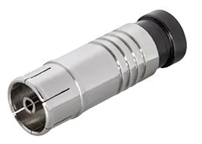 Obrázek produktu pro Transmedia IEC kompresní spojka; pro kabely Ø 6,8 - 7,2 mm, poniklovaná, FSQ 2