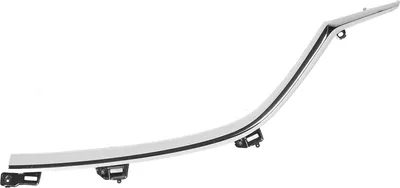 Productafbeelding van Onderste chromen sierstrip voor de radiatorgrille, verfijnd design - vervanging voor Mazda 6, modeljaren 2014 tot 2017, linkerzijde: GHP9507K1C
