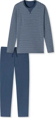 Produktbild von Schiesser Herren Schlafanzug lang jeans Gr. 56