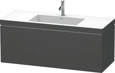 Produktbild von Duravit Duravit Waschtischunterbau L-CUBE WT Vero Air 500x1200x480mm 1 HL grap ma