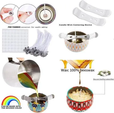 Produktbild von Famanu Kerzenmacher-Set - DIY Duftkerzen Geschenkset