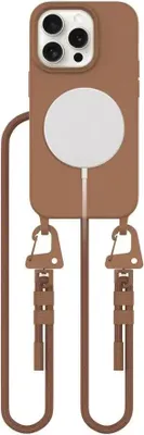 Produktbild von Tech-Protect Magnecklace Magsafe Iphone 15 Pro Schokoladenbraun