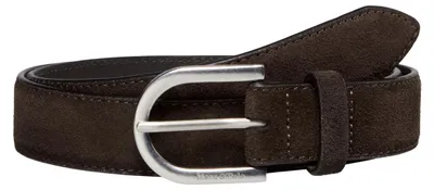 Produktbild von Marc O'Polo Leder Gürtel Jill Belt W80 Burnt Coffee dunkelbraun