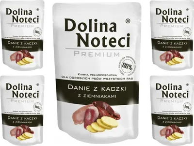 Produktbild von Dolina Noteci Premium Entengericht mit Kartoffeln - Nassfutter für Hunde - 300g