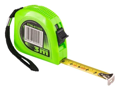 Produktbild von Hardex Bandmaß 2mx13mm mit Sperre Kunststoff-Gehäuse