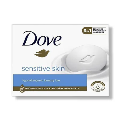 Produktbild von Unilever Dove Soap Bar 90g Sensitive Skin