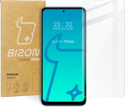 Produktbild von Szkło hartowane Bizon Glass Clear 2 do Xiaomi POCO X5, Redmi Note 12 4G/5G