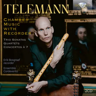 Obrázek produktu pro Telemann:Komorní hudba se zobcovou flétnou