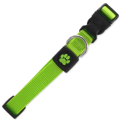 Obrázek produktu pro Obojek DOG Premium limetkový M 1 ks