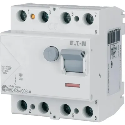 Produktbild von Fehlerstrom-Schutzschalter 4P 63A 0,03A typ A xPole Home 194689 Eaton