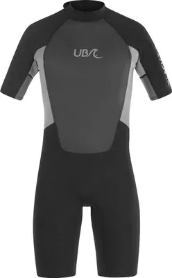 Immagine prodotto di Urban Beach - Muta "Blacktip" da uomo a manica corta RD2450 (M) (Nero/Grigio)