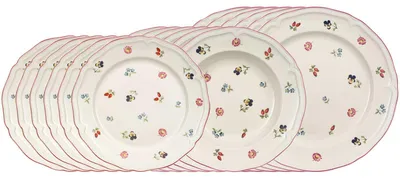Produktbild von Villeroy & Boch Petite Fleur Teller-Set 18-teilig