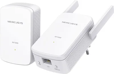 Zdjęcie produktu dla Mercusys MP510 KIT V1 - zestaw adaptera powerline - podłączany do ściany | 1 Gbps