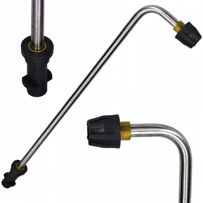 Zdjęcie produktu dla Lanca dysza kątowa 90 stopni Rosfix do myjek Karcher K2-K7 gwint M18 160 bar
