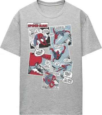 Produktbild von Spider-Man - T-Shirt für Damen, meliert TV25659 (L) (Athletisch)
