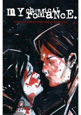 Produktbild von My Chemical Romance Three Cheers Musik Poster Druck Größe 61x91,5 cm ohne Zusatzartikel