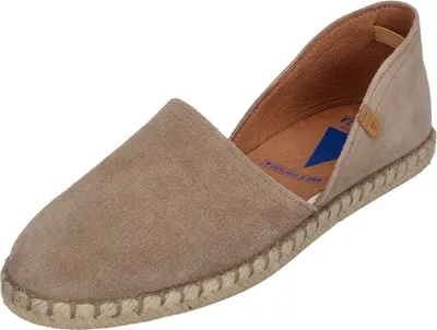 Zdjęcie produktu dla VERBENAS Damskie espadryle CARMEN split leather stone, Größe:41 EU