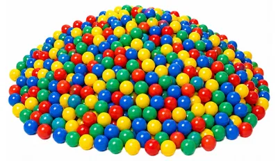 Image de Aga Balles en plastique MIX 5,5 cm 200 pcs