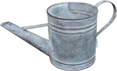 Produktbild von Nostalgische Deko-Gießkanne aus Zink, nicht wasserdicht, 24 cm lang, 12 cm hoch