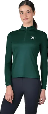 Produktbild von Dublin - Oberteil für Damen, Atmungsaktiv, Reiten, Langärmlig WB2405 (36 DE) (Dunkles Smaragdgrün)