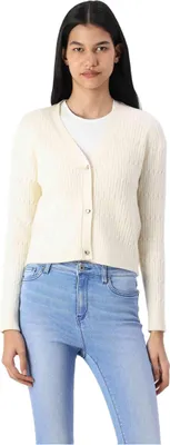 Image de Only Cardigan 501803300006 in WHITECAP GRAY MELANGE color size medium