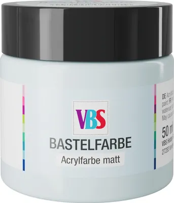 Produktbild von VBS Bastelfarbe, 50 ml Eisblau