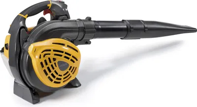 A leaf blower on a white background.