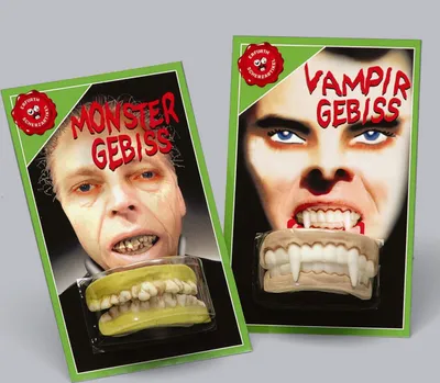 Produktbild von Vampir Gebiss groß, 1Stück
