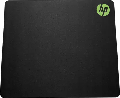 Obrázok produktu pre HP Podložka pod hernú myš Pavilion 300, Čierna, Zelená, Jednofarebné, Herná podložka pod myš