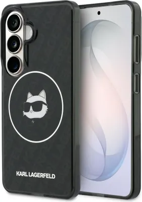 Zdjęcie produktu dla Etui Karl Lagerfeld Choupette MagSafe do S26 czarny