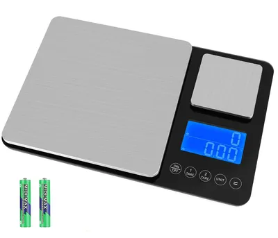 Immagine prodotto di Bilancia da cucina digitale - Vetro - 15 kg - Display digitale