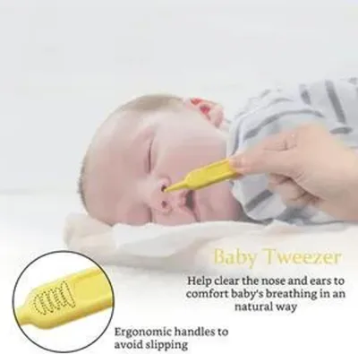 Produktbild von Babypflegeset 8-teilig mit Nagelschere, Kamm, Nasensauger & Thermometer - Neugeborenen Pflege Set mit Aufbewahrungsbox