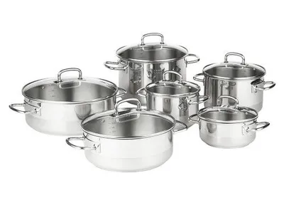 Produktbild von Professionelles 12-teiliges Kochgeschirr-Set