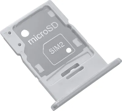 Produktbild von Clappio, SIM-Kartenhalter für Samsung M34 Dual Nano Sim, Silber