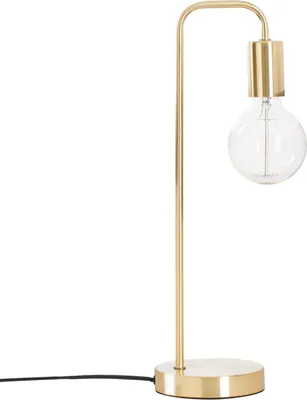 Obrázok produktu pre Atmosphera Interiérový dizajnér Schreibtischlampe Metall gold 45 cm x 13 cm