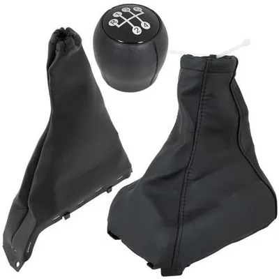 Produktbild von Schaltknauf Schaltmanschette + Rahmen für Opel Astra F 1991-2002 5-Gang