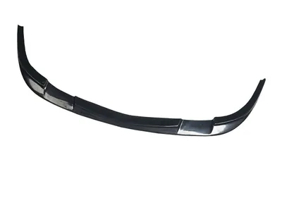 Image de Spoil avant pour Corvette C6 Z06 ZR1 - Kit de splitter avant en 3 pièces - Spoiler en ABS - Compatible avec les modèles de 2005 à 2013 - Design sportif - Couleur : gris hématite